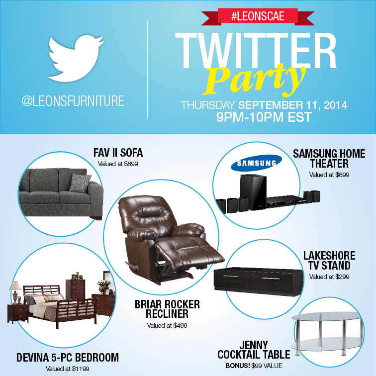 Leons-Furniture-Twitter-Party