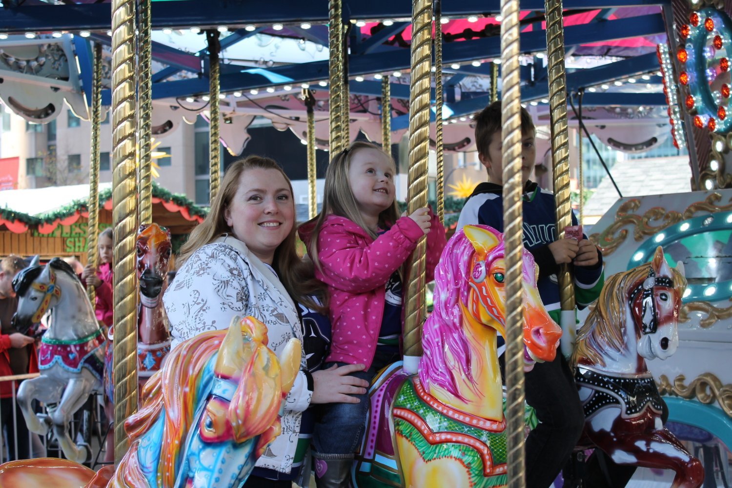 Vancouver Christmas Market Carousel