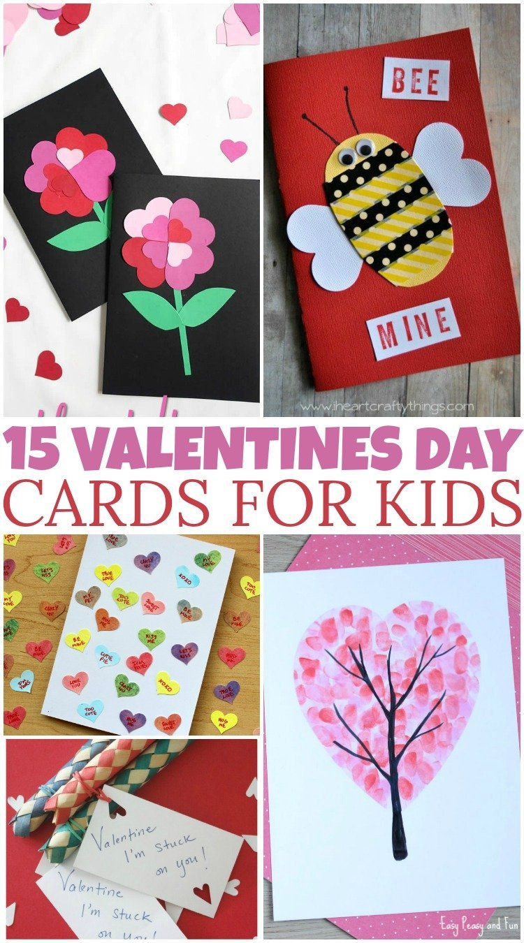 15 DIY Valentine's Day Cards For Kids - British Columbia Mom
