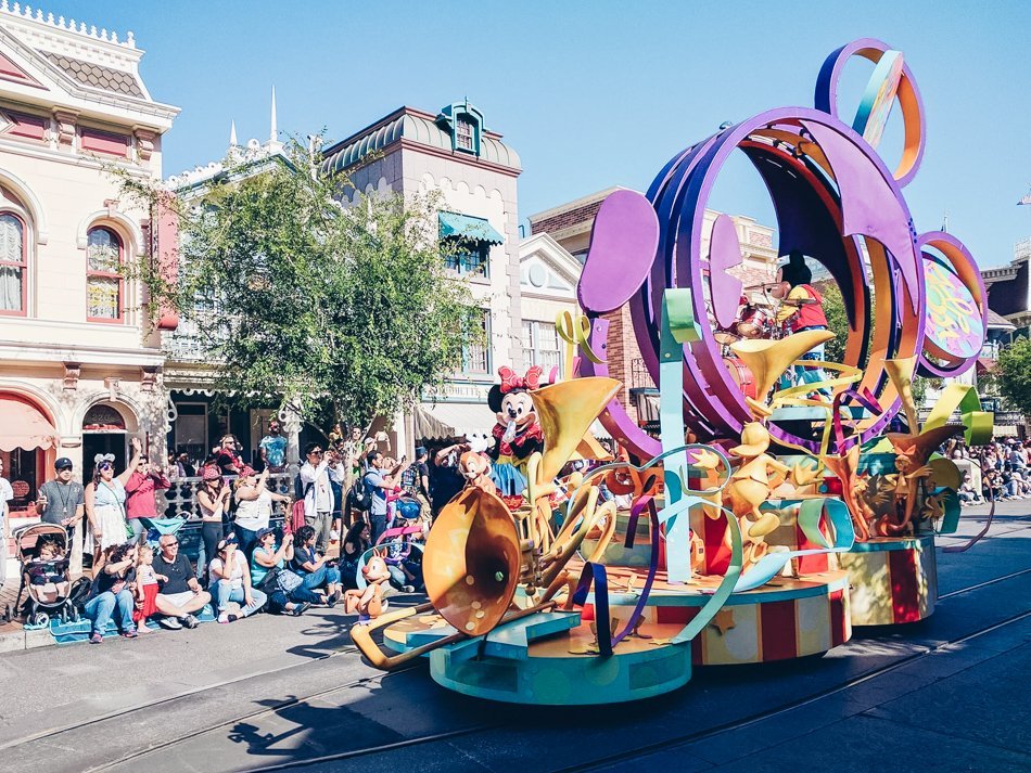 Disneyland Main Street Parade