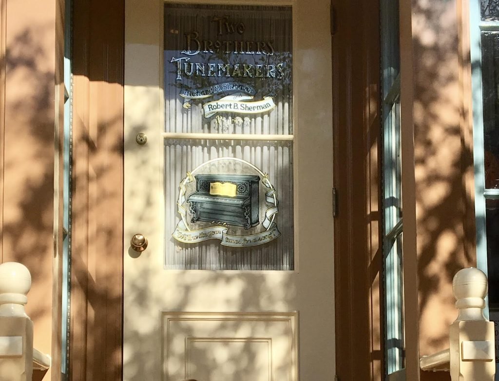 Disneyland Main Street Window Honors