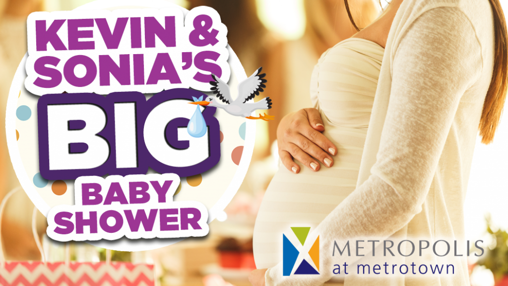 Kevin & Sonia's big baby shower