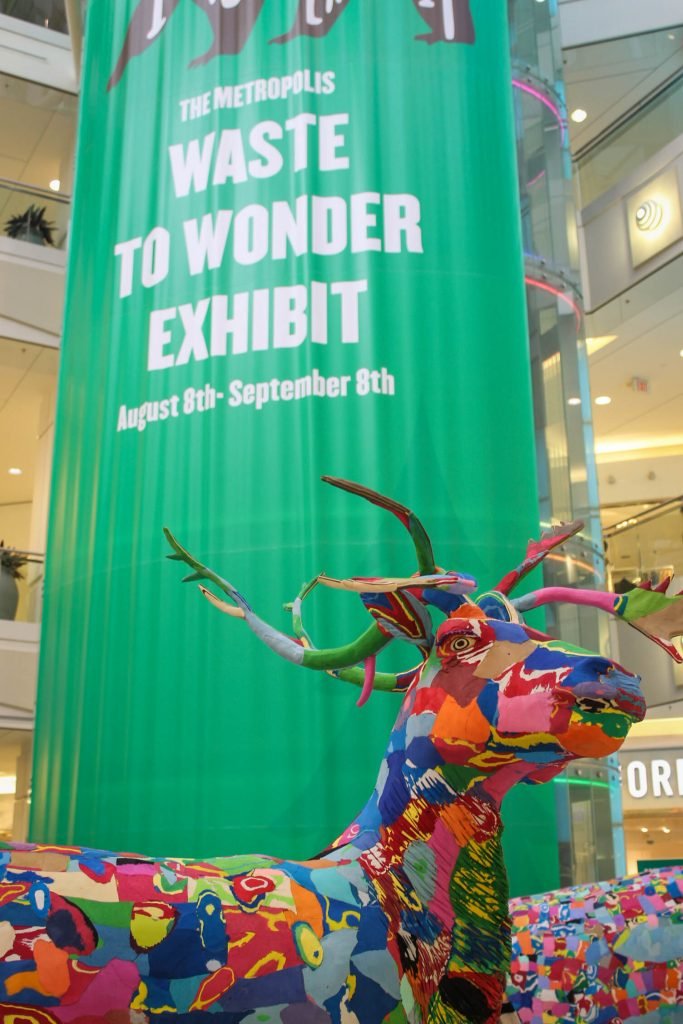 Waste To Wonder Banner Grand Court Metrotown