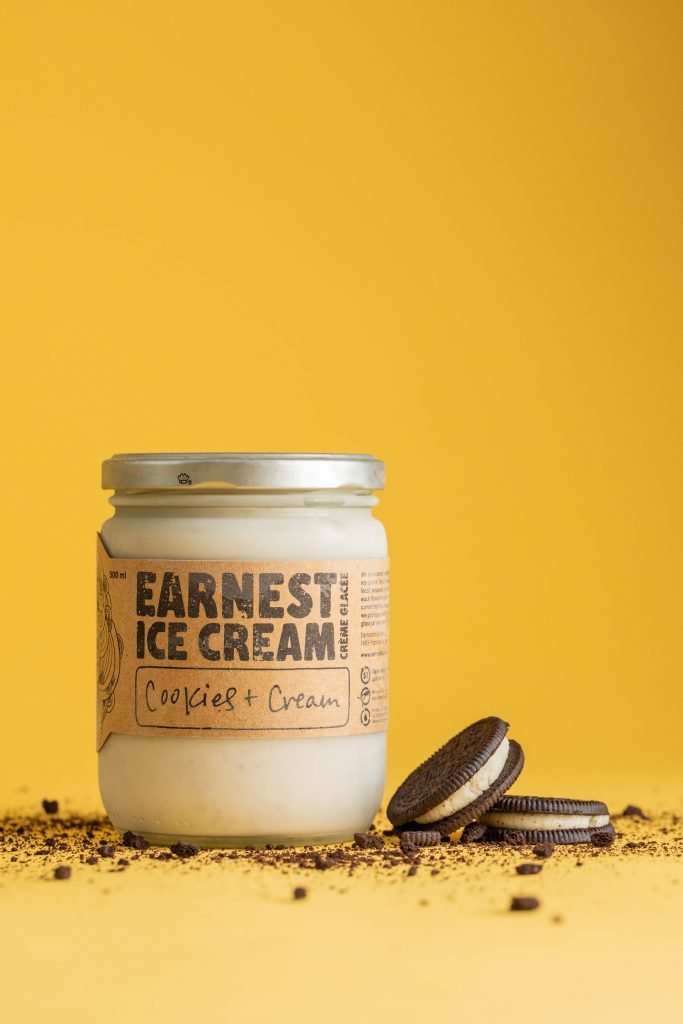 Earnest Ice Cream Cookies & Cream Jar 