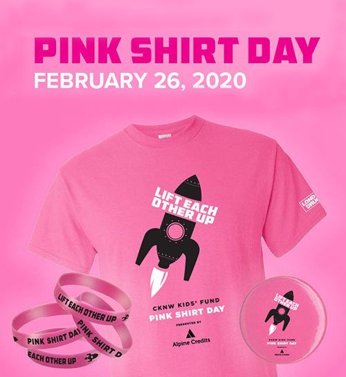 Pink Shirt Day - Be Kind Lift Each Other Up Merchandise
