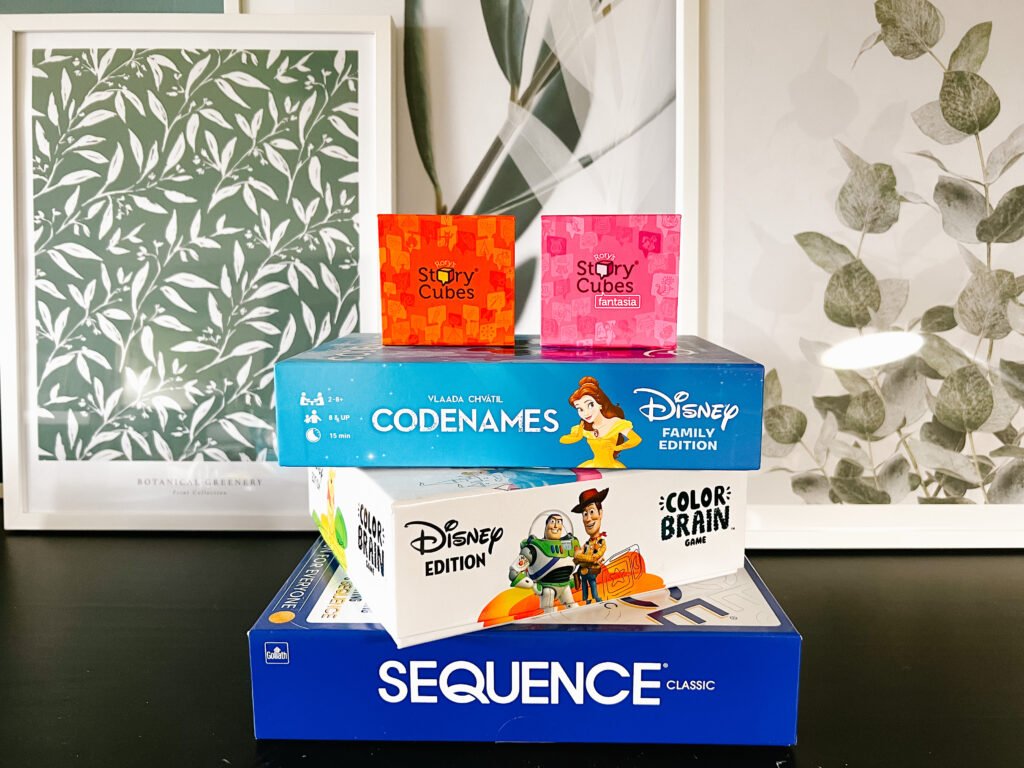 Codenames, Disney Colour Brain, Sequence Family Board Games