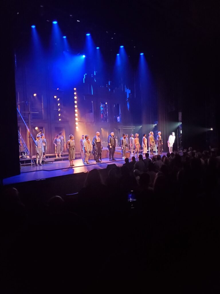 Jesus Christ Superstar Cast on Stage at the queen elizabeth  theatre